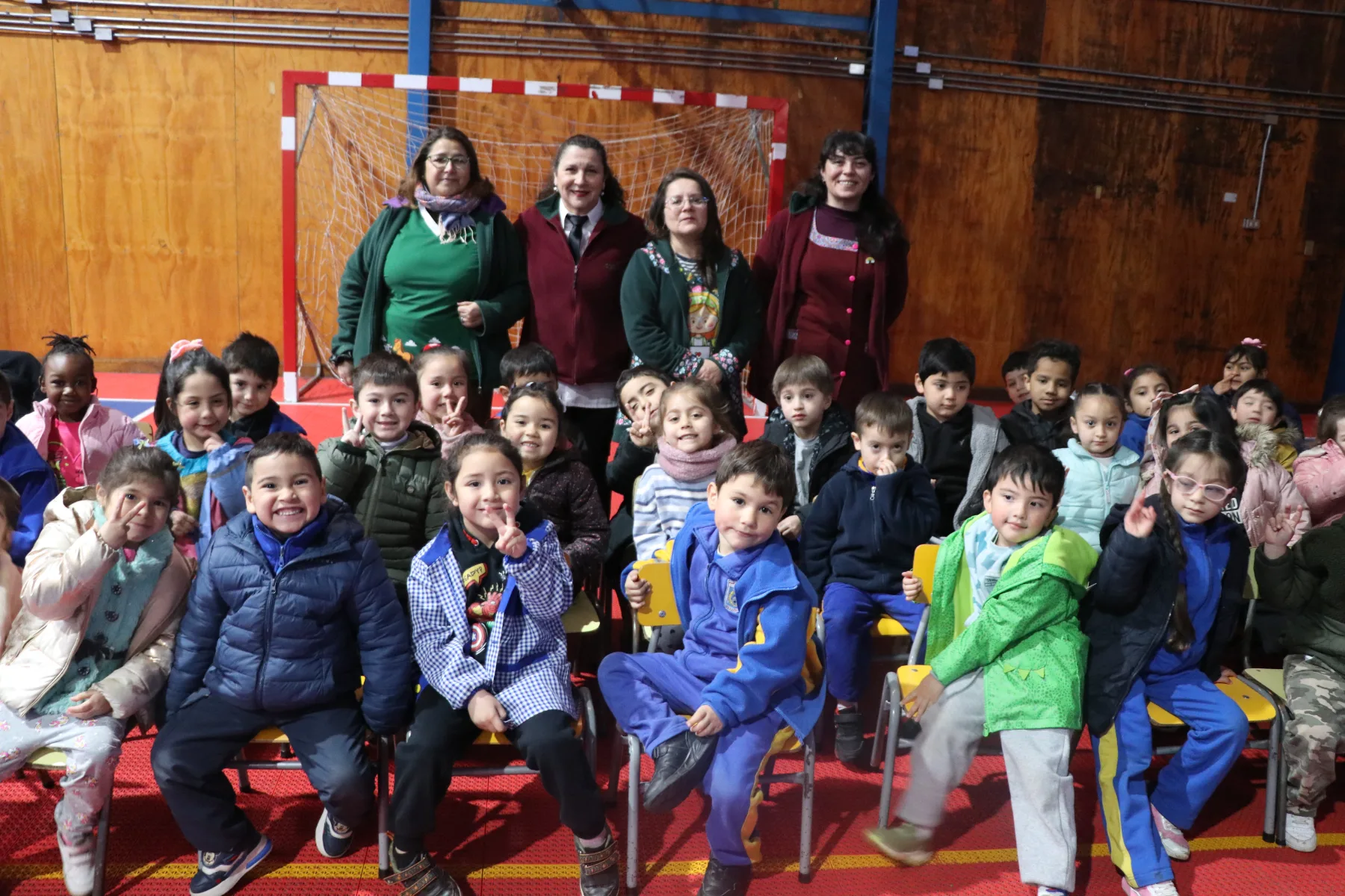 Los más pequeñitos de la escuela